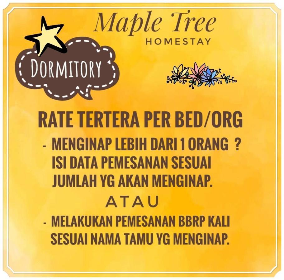 Maple Tree Homestay Maguwo Eksteriør billede